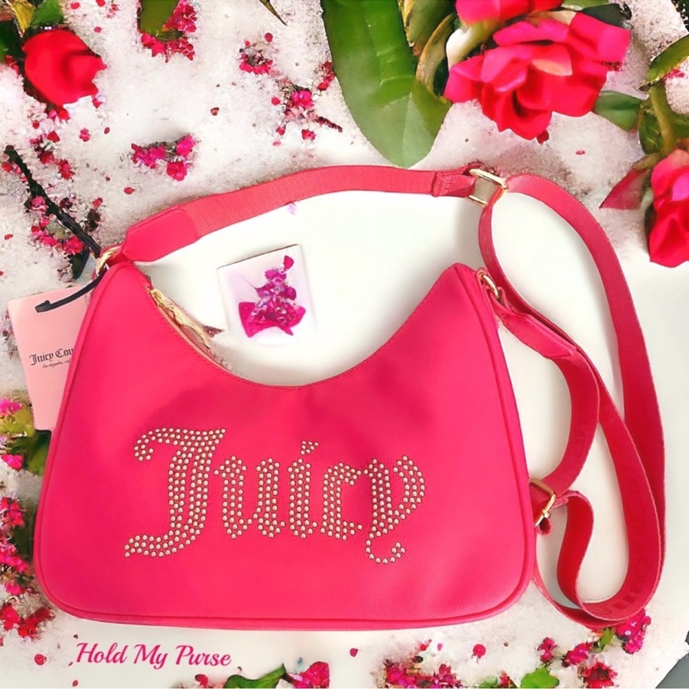 Juicy Couture NWT! Pink Faux-Leather Purse